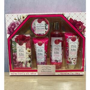 Ivy & Castle #9 White Tea & Peony Bath And Body Set New Sealed